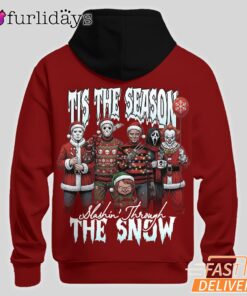 Horror Tis The Season Christmas Hoodie 2025