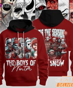 Horror Tis The Season Christmas Hoodie 2025