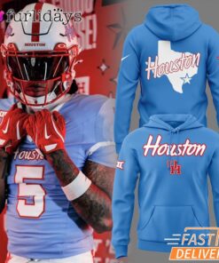 Houston Cougars 2025 Blue Hoodie