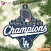 Los Angeles Dodgers 2025 World Series Champions Acrylic Ornament
