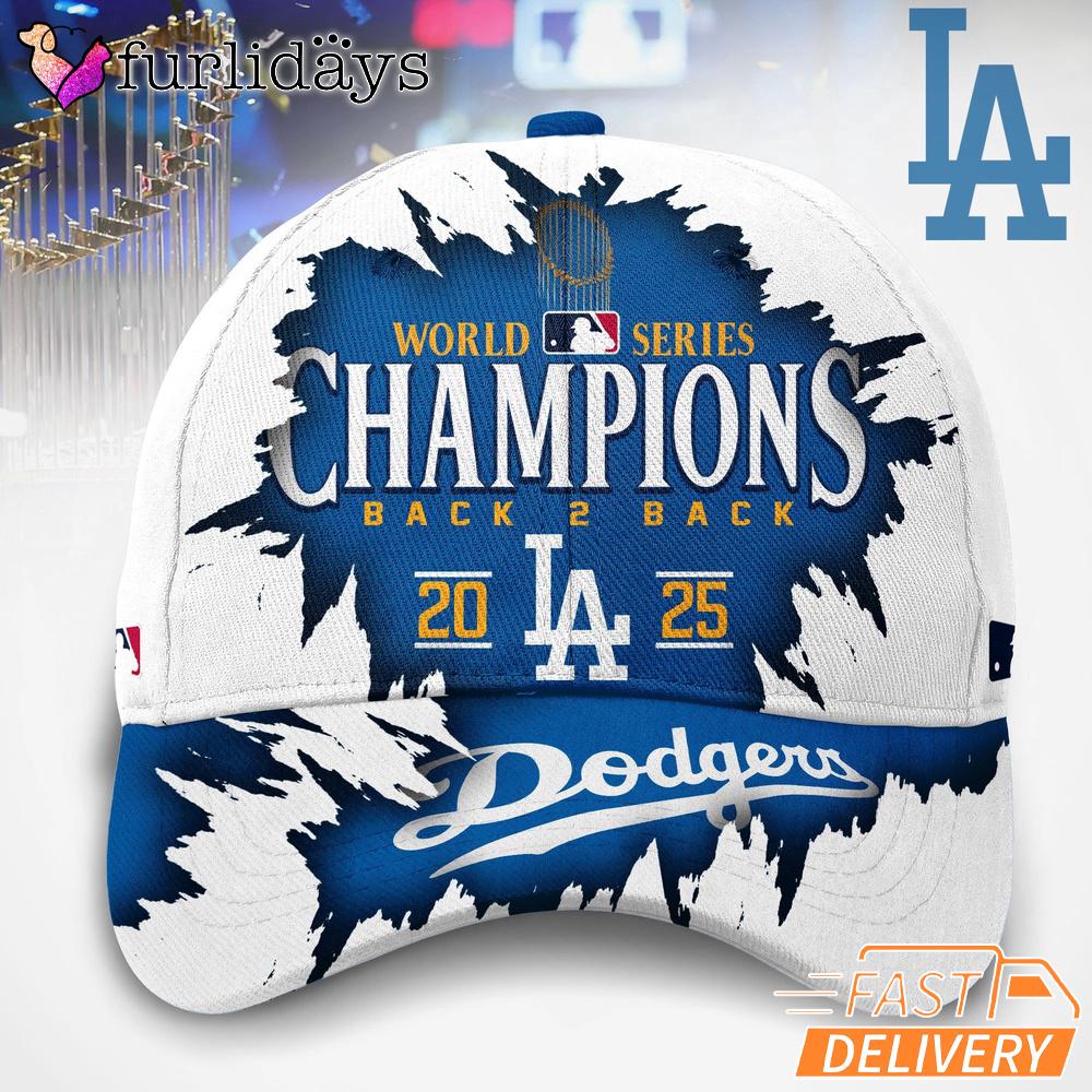 Los Angeles Dodgers MLB 2025 World Series Champions Cap Los Angeles Dodgers MLB 2025 World Series Champions Cap