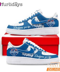 Los Angeles Dodgers World Series Champions 2025 Air Force 1 Shoes