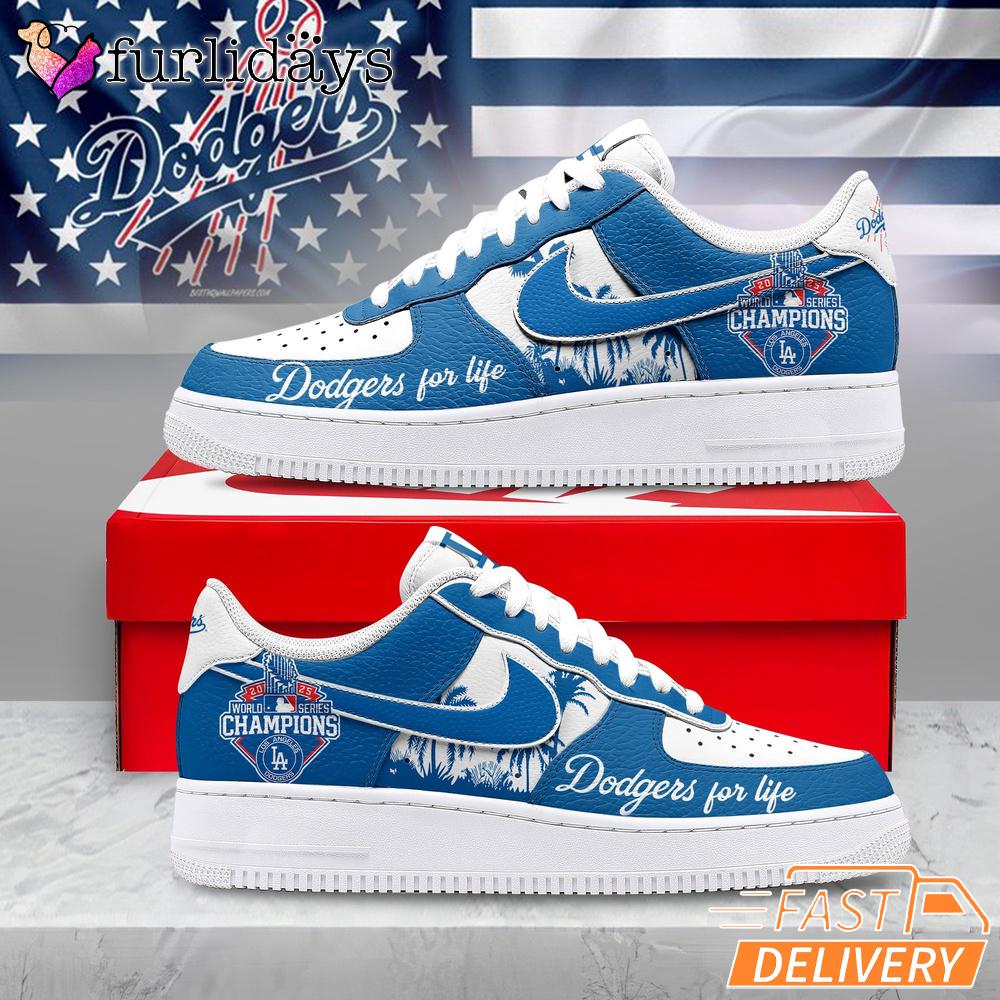 Los Angeles Dodgers World Series Champions 2025 Air Force 1 Shoes Los Angeles Dodgers World Series Champions 2025 Air Force 1 Shoes