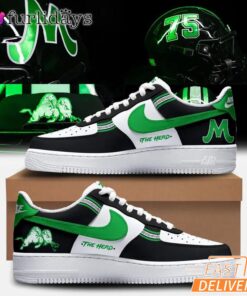 Marshall Thundering Herd Anniversary 2025 Air Force 1 Shoes