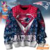 New England Patriots NFL Superman Ugly Christmas Sweater