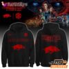 Stranger Things Arkansas Razorbacks Hoodie, SEC Football Fan Sweatshirt For TV Show Lovers