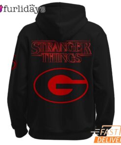 Stranger Things Georgia Bulldogs Hoodie, SEC Football Fan Sweatshirt For TV Show Lovers