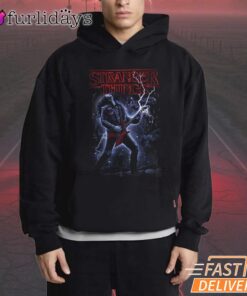 Stranger Things Lightning Monster Rock And Roll T-Shirt