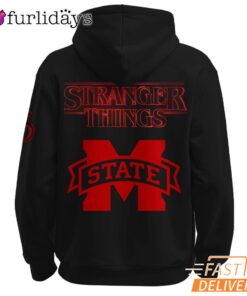 Stranger Things Mississippi State Hoodie, SEC Football Fan Sweatshirt For TV Show Lovers