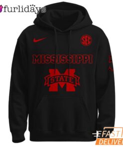 Stranger Things Mississippi State Hoodie, SEC Football Fan Sweatshirt For TV Show Lovers