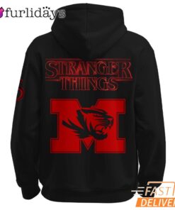 Stranger Things Missouri Tigers Hoodie, SEC Football Fan Sweatshirt For TV Show Lovers