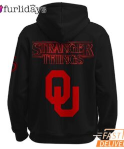 Stranger Things Oklahoma Sooners Hoodie, SEC Football Fan Sweatshirt For TV Show Lovers