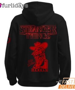 Stranger Things Ole Miss Rebels Hoodie, SEC Football Fan Sweatshirt For TV Show Lovers
