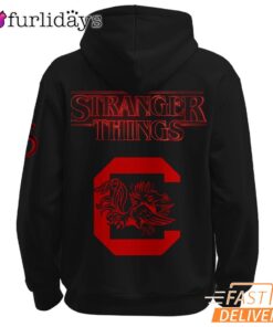 Stranger Things South Carolina Gamecocks Hoodie, SEC Football Fan Sweatshirt For TV Show Lovers