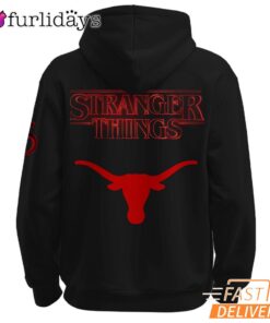 Stranger Things Texas Longhorns Hoodie, SEC Football Fan Sweatshirt For TV Show Lovers
