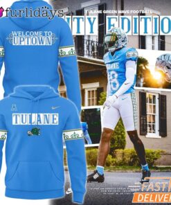 Tulane Green Wave 2025 City Edition Football Hoodie