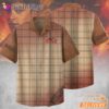 Will Byers S5 Plaid Hawaiian Shirt, Retro Checkered Stranger Things S5 Aloha Shirt