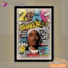 2Pac All Eyez On Me Poster Style Mirror Night Light, Rapper Lamp