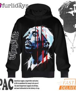 2Pac Only God Can Judge Me 3D Hoodie, 90s Music Hoodie