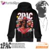 2Pac Wanted Thug Legend 3D Hoodie, 90s Music Hoodie