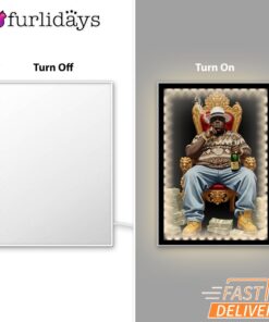 BIG King Throne Money Mirror Night Light