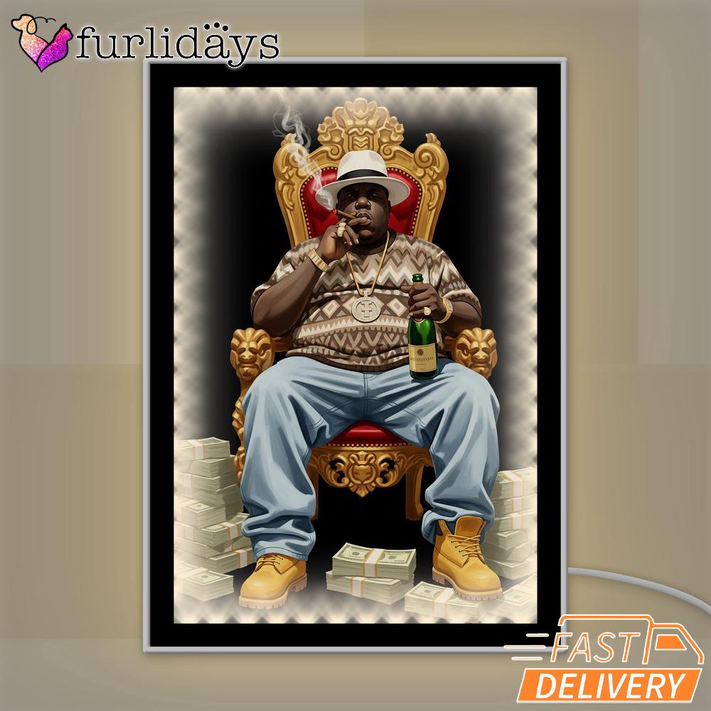 BIG King Throne Money Mirror Night Light BIG King Throne Money Mirror Night Light