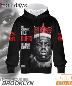Biggie Duets Final Chapter 3D Hoodie, Rapper Hoodie