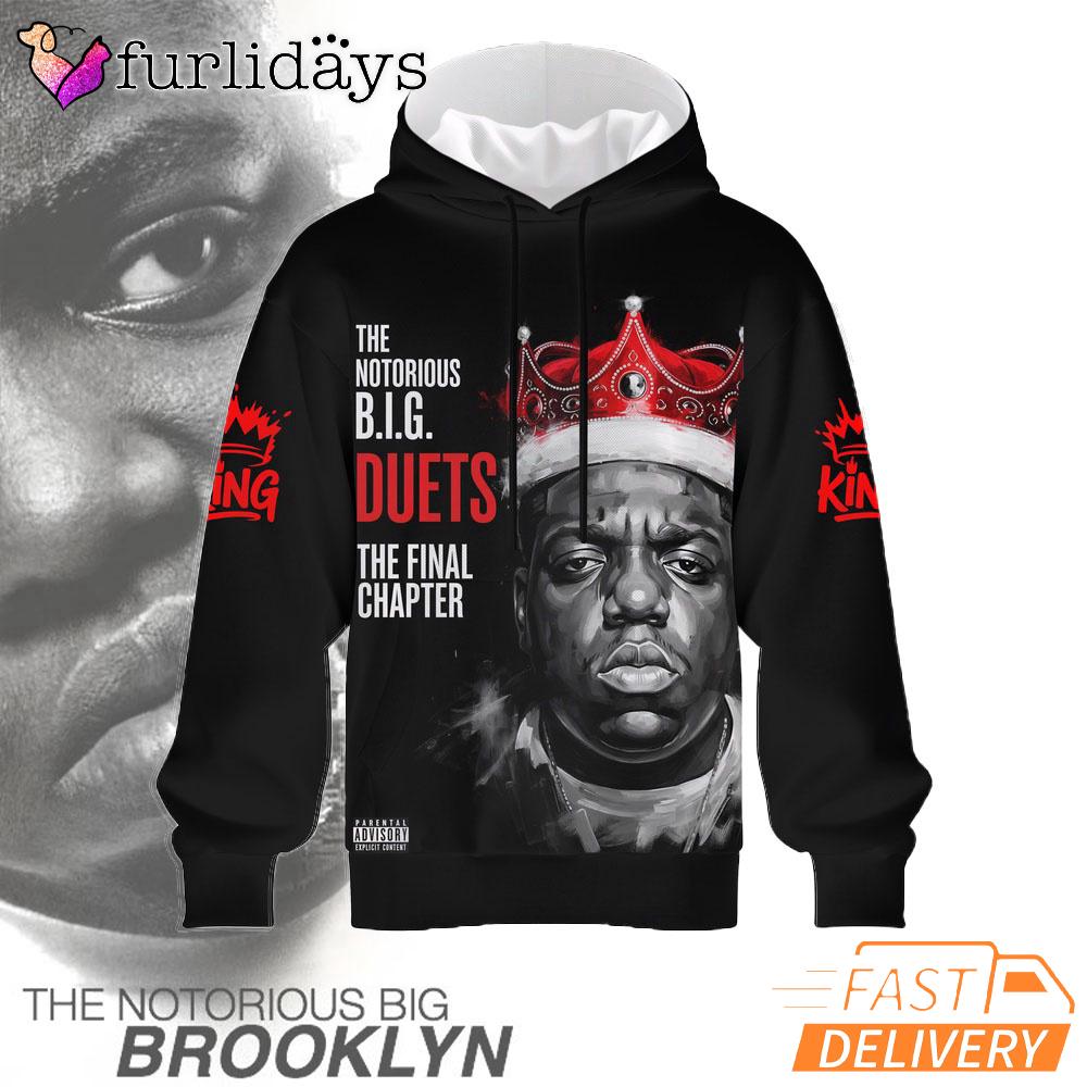 Biggie Duets Final Chapter 3D Hoodie, Rapper Hoodie Biggie Duets Final Chapter 3D Hoodie, Rapper Hoodie