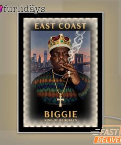 Biggie East Coast King Art Mirror Night Light