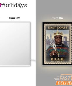 Biggie East Coast Legend Mirror Night Light