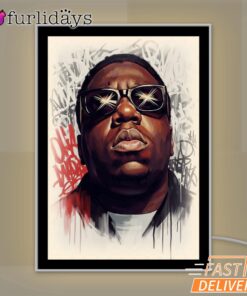 Biggie Smalls Pop Art Mirror Night Light