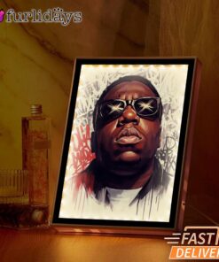 Biggie Smalls Pop Art Mirror Night Light