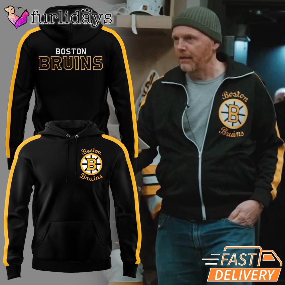 Boston Bruins Hockey Black and Gold Classic Logo Hoodie Boston Bruins Hockey Black and Gold Classic Logo Hoodie