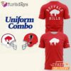 Buffalo Bills 2025 Classic Returns Red Uniform Combo T Shirt