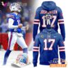 Buffalo Bills Josh Allen 17 Blue Game Day Hoodie