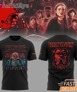 Cleveland Browns Stranger Things Upside Down Shirt