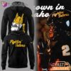 Idaho Vandals Fightin Taters Viking Mascot Graphic Black Hoodie