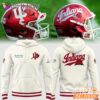Indiana Hoosiers Rose Bowl Helmet Script Logo Cream Hoodie