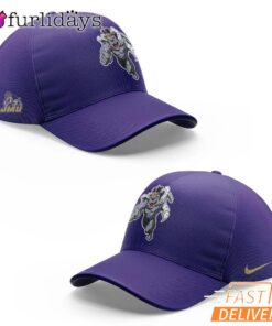 JMU Football 2025 Super Hero Day Marvel Cap