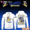 Los Angeles Rams Blink-182 Cartoon Mascot Band Graphic Hoodie