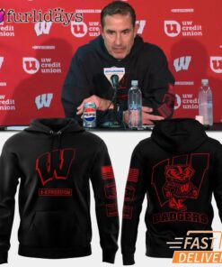 Luke Fickell Wisconsin Badgers Freedom Edition Hoodie