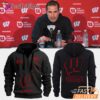 Luke Fickell Wisconsin Badgers Freedom Edition Quater Zip Hoodie