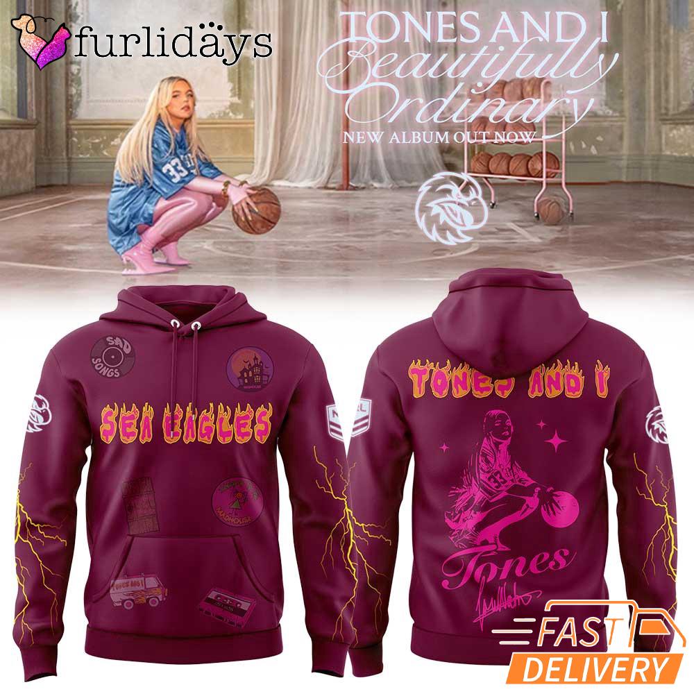 Manly Warringah Sea Eagles Tones and I Beautifully Ordinary Tour Hoodie Manly Warringah Sea Eagles Tones and I Beautifully Ordinary Tour Hoodie