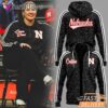 Nebraska Volleyball Custom Glitter Zip Hoodie For Huskers Fans