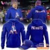 New England Patriots Nike Throwback Historic Royal Pullover Hoodie