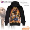Nipsey Hussle Flames City 3D Hoodie Powerful Rap Icon Art