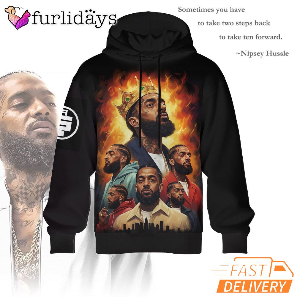 Nipsey Hussle Legacy Collage 3D Hoodie Street Culture Edition Nipsey Hussle Legacy Collage 3D Hoodie Street Culture Edition