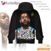 Nipsey Hussle Street Portrait 3D Hoodie Classic Rap Legend Look