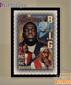 Notorious BIG Biggie Portrait Mirror Night Light