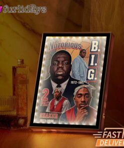 Notorious BIG Life Story Mirror Night Light, Rapper Lamp